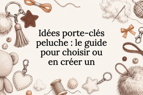 Idées porte-clés peluche : le guide pour choisir ou en créer un - Calino Peluche