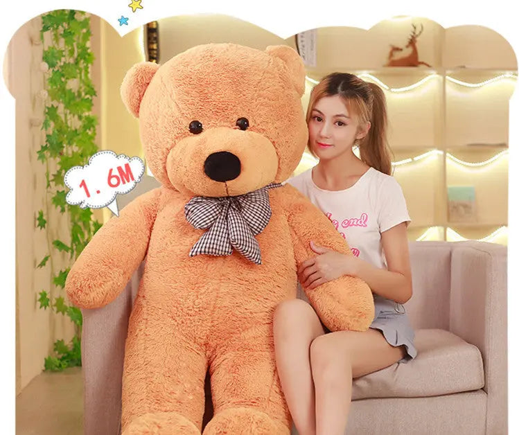 Ourson peluche géant jusqu'à 2 mètres : Un trésor de douceur pour tous les âges