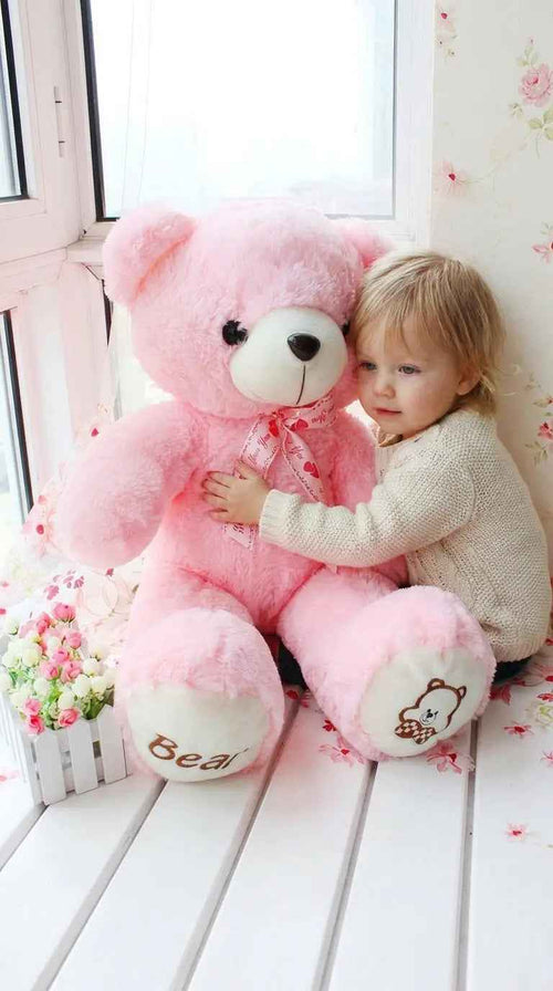 Pack Duo Câlin - 2 Oursons Géants Kawaii 60cm