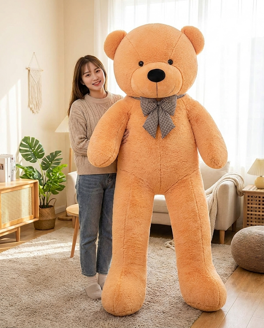 Ourson peluche géant jusqu'à 2 mètres : Un trésor de douceur pour tous les âges