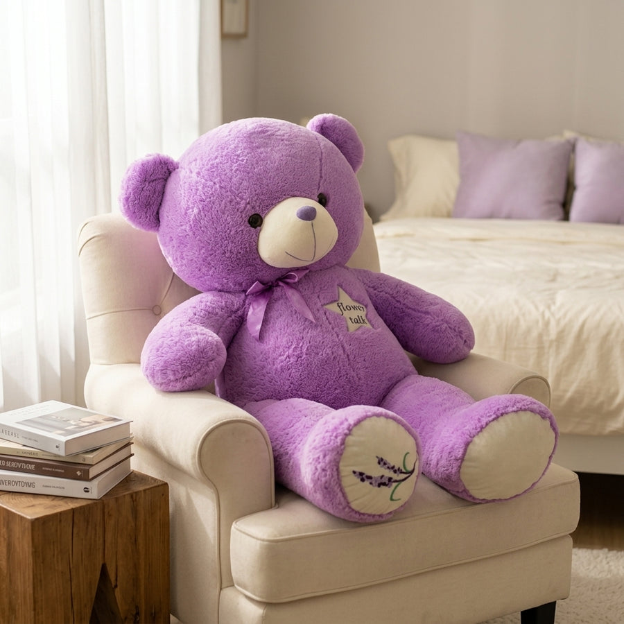 Ours en peluche géant : le câlin réconfortant pour tous les âges