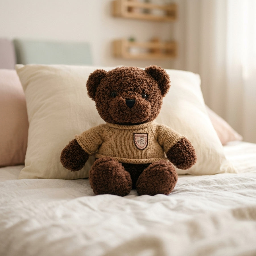 Ourson en Peluche Doux 50 cm – Le Compagnon Kawaii Idéal pour Tous