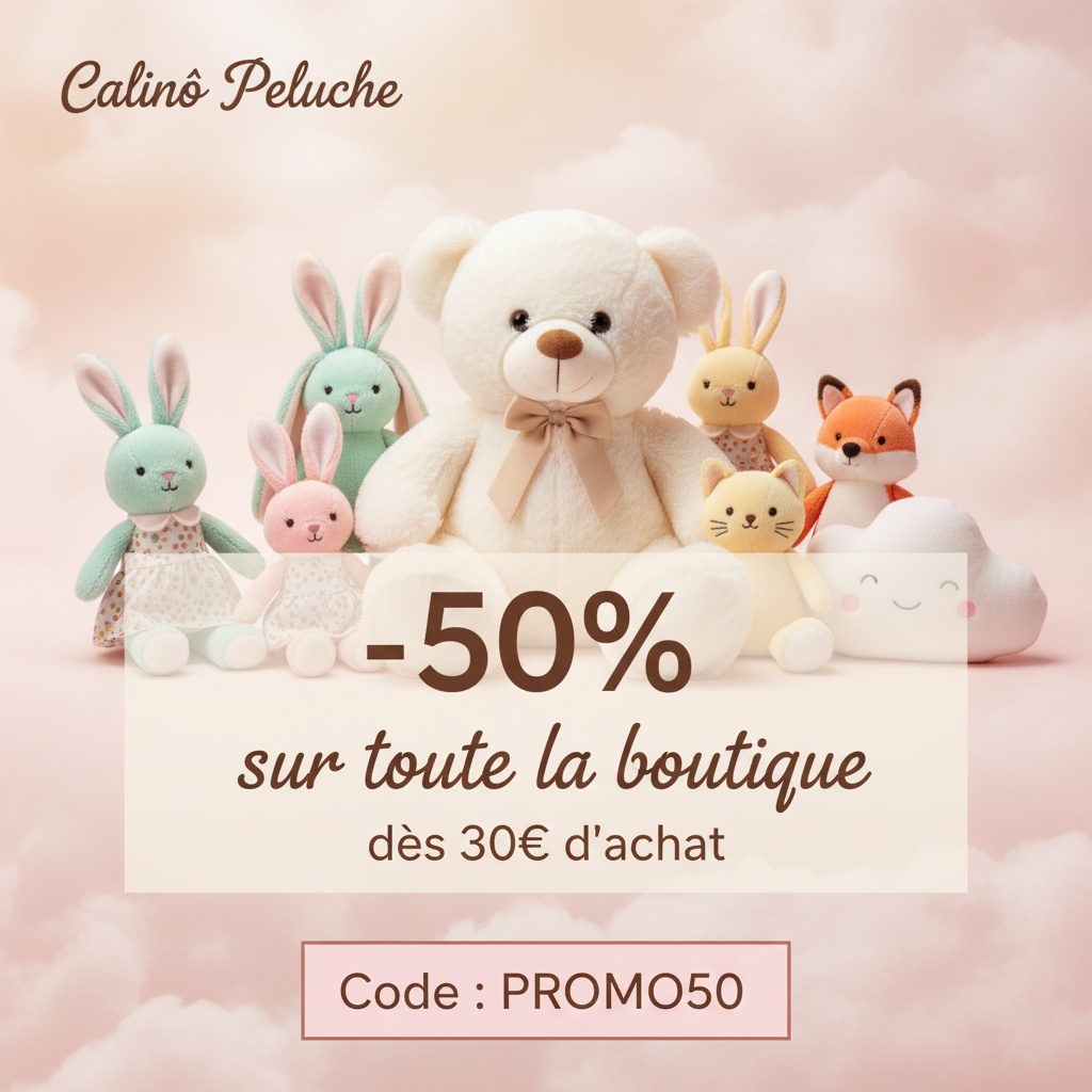Pub Calinô Peluche PROMO50